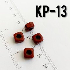 KP-13 Bordo Küp Boncuk 9 x 5 mm