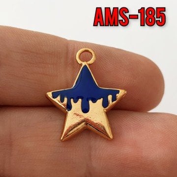 AMS-185 Altın Kaplama Mineli Yıldız Sallantı