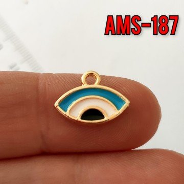 AMS-187 Altın Kaplama Mineli Göz Sallantı