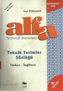 Türkçe-İngilizce Teknik Terimler Sözlüğü (Ciltli) | Nuri Özbalkan