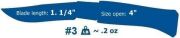 OPINEL INOX KAYIN SAPLI 3 NO CAKI (001071)