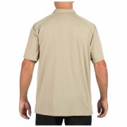 5.11 CHARCOAL S/S HELIOS POLO T-SHIRT