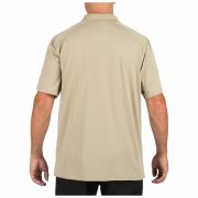 5.11 CHARCOAL S/S HELIOS POLO T-SHIRT