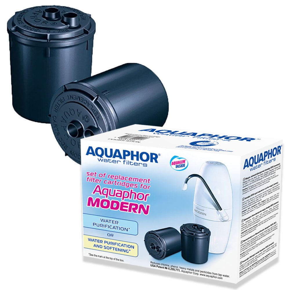 Aquaphor ''Modern'' Tezgah Üstü Su Arıtma Cihazı İçin Yedek Kartuş Seti