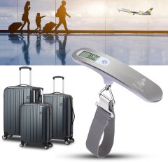 Bluefox Bavul, Valiz, El Çantası, Pazar Çantası Tartısı Dijital, T Şeklinde Taşınabilir Terazi, Mini Elde Taşınır Elektronik Tartılı Bavul Bagaj Tartısı