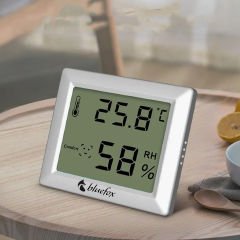 Bluefox İç Mekan Higrometre (Nem Ölçer) ve Termometre | Oda termometresi