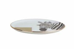 Alm Wıld Lıfe Zebra Düz Tabak 20 cm