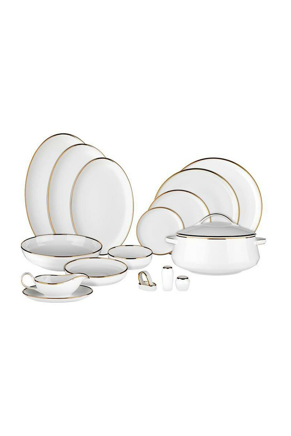 EVALIZA DYNAMIC DINNER SET 60 PIECE SHINY ALTO GOL