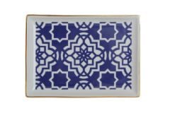 Porland Morocco Desen7 Mor Kahvaltı Tabağı 18cm
