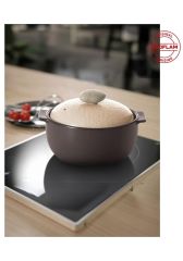 KIZZEL SERAMİK TENCERE SERAMİK KAPAK 3L 22CM