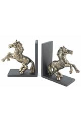 SİYAH GOLD KİTAP TUTUCU 32*8*9CM