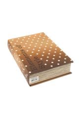 Bronz Home Kitap Kutu 30x21x7cm