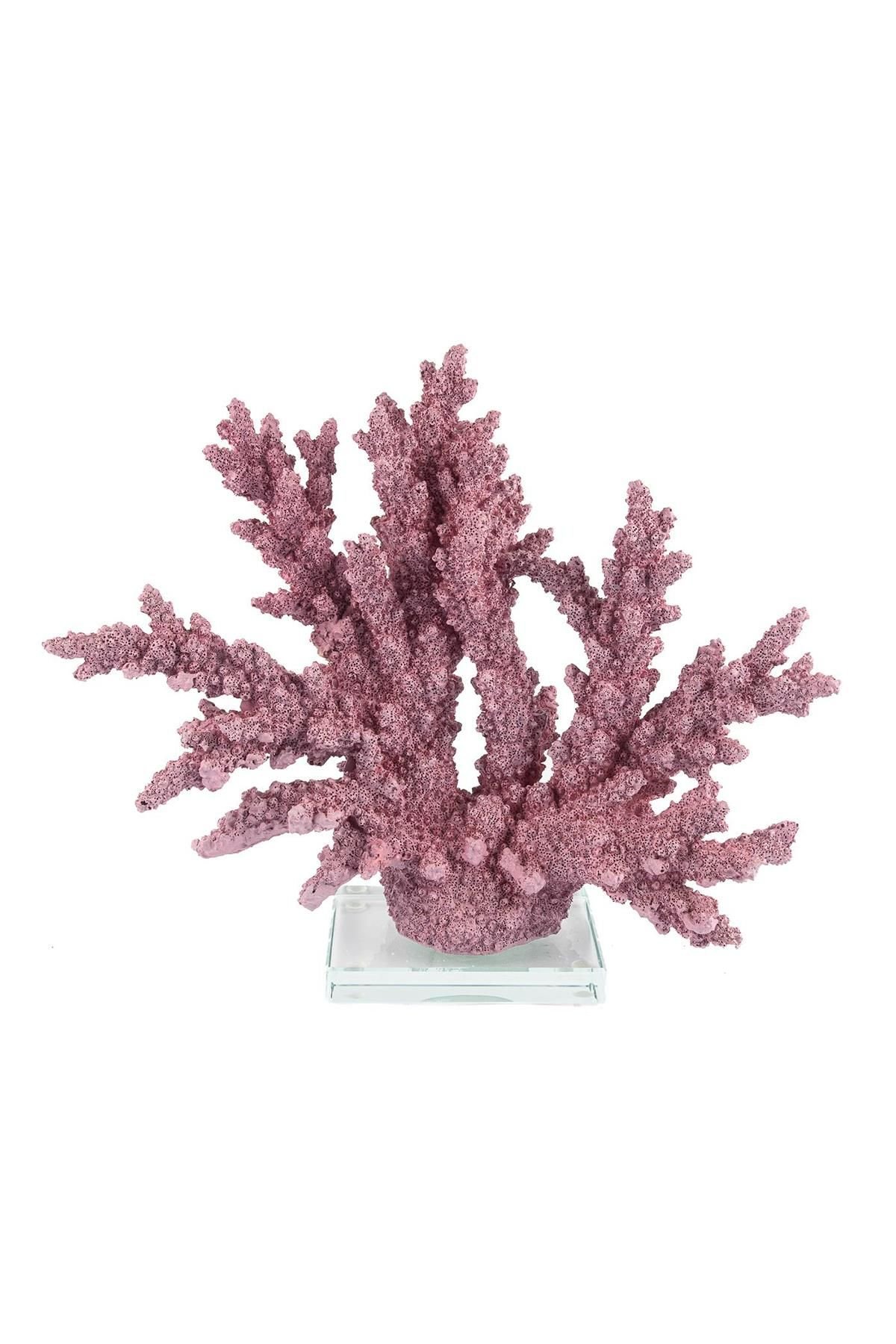 MOR MERCAN RESİN OBJE 35*10*30CM