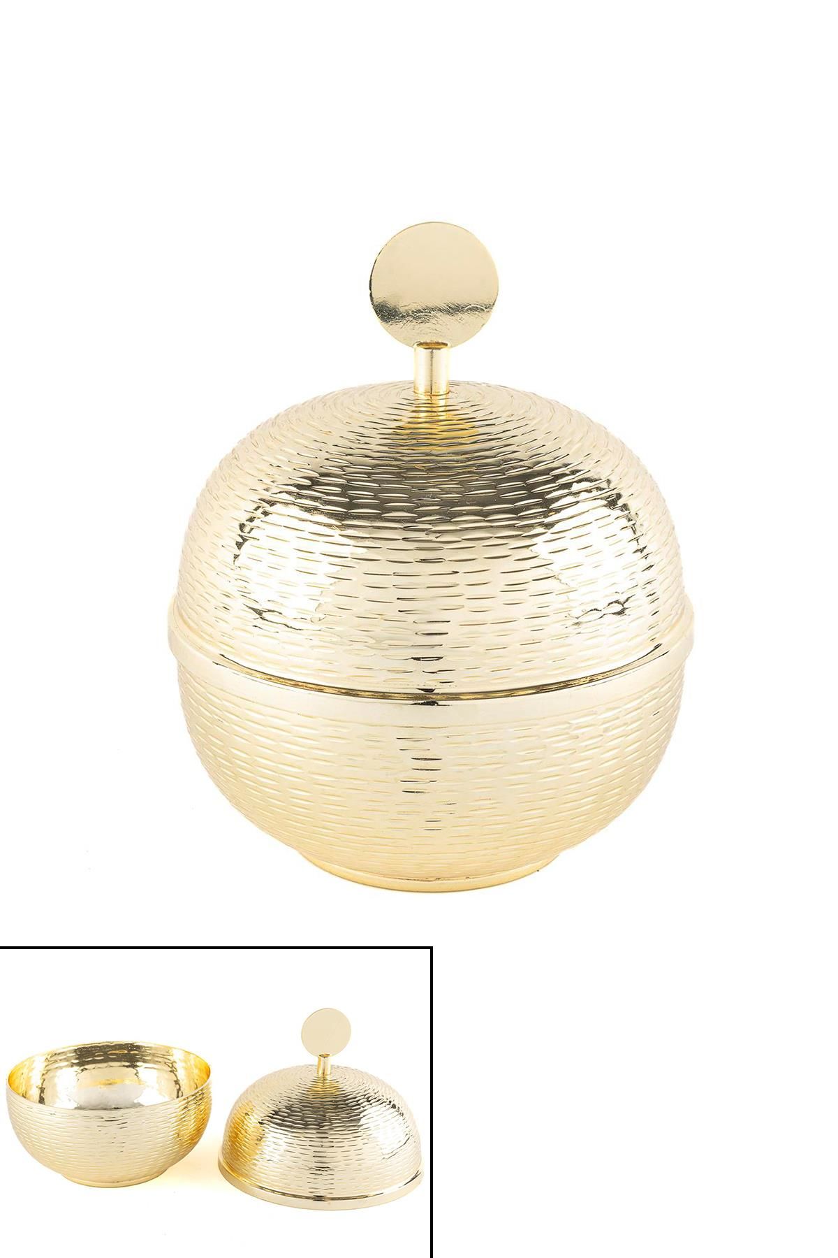 GOLD DEKOR KAPAKLI KUTU 14*18CM