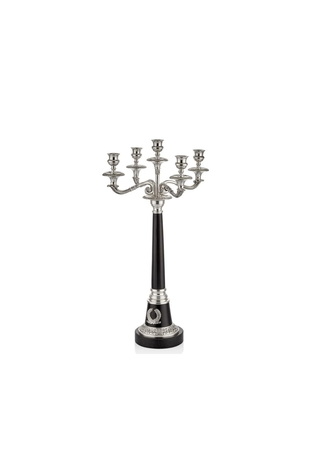 Mercy 5 Arm Silver Candlestick 25