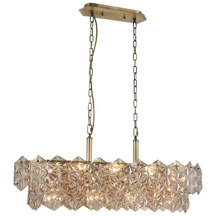 GOMIS 2-STOREY YM OLD CHANDELIER 14XE14