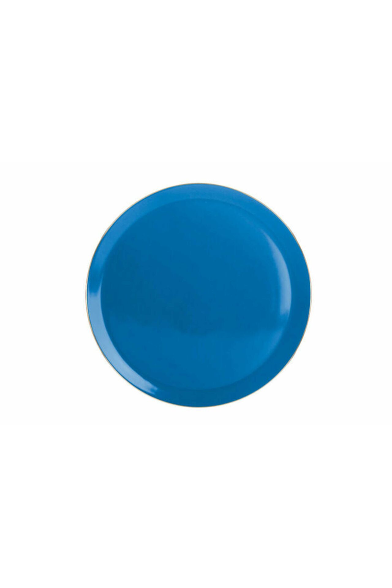 Porland Morocco Mavi Düz Tabak 32cm