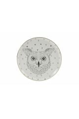 Lfh Forest Owl Düz Tabak 20cm