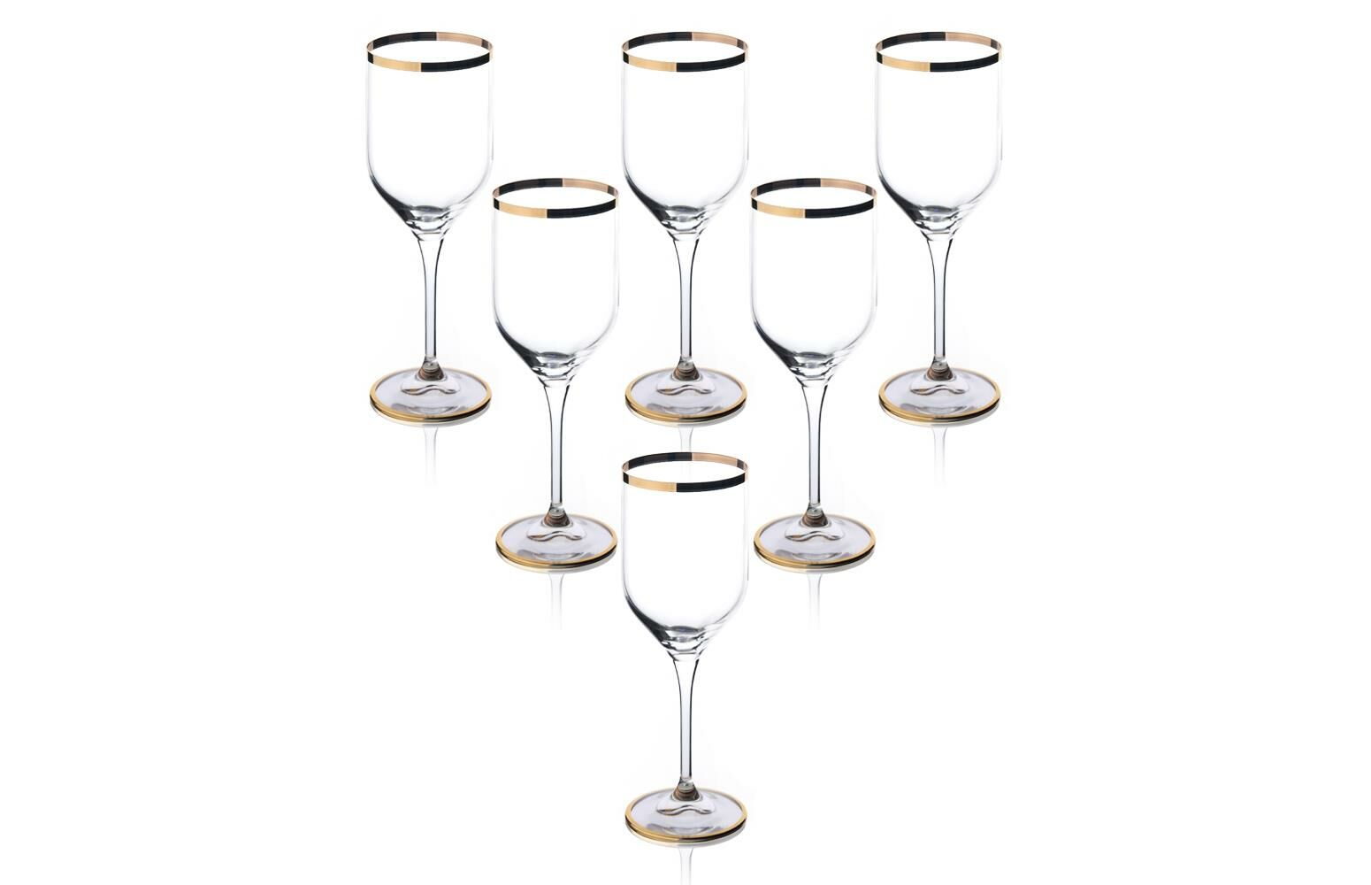 Aslhay Set of 6 Glasses 330 Ml