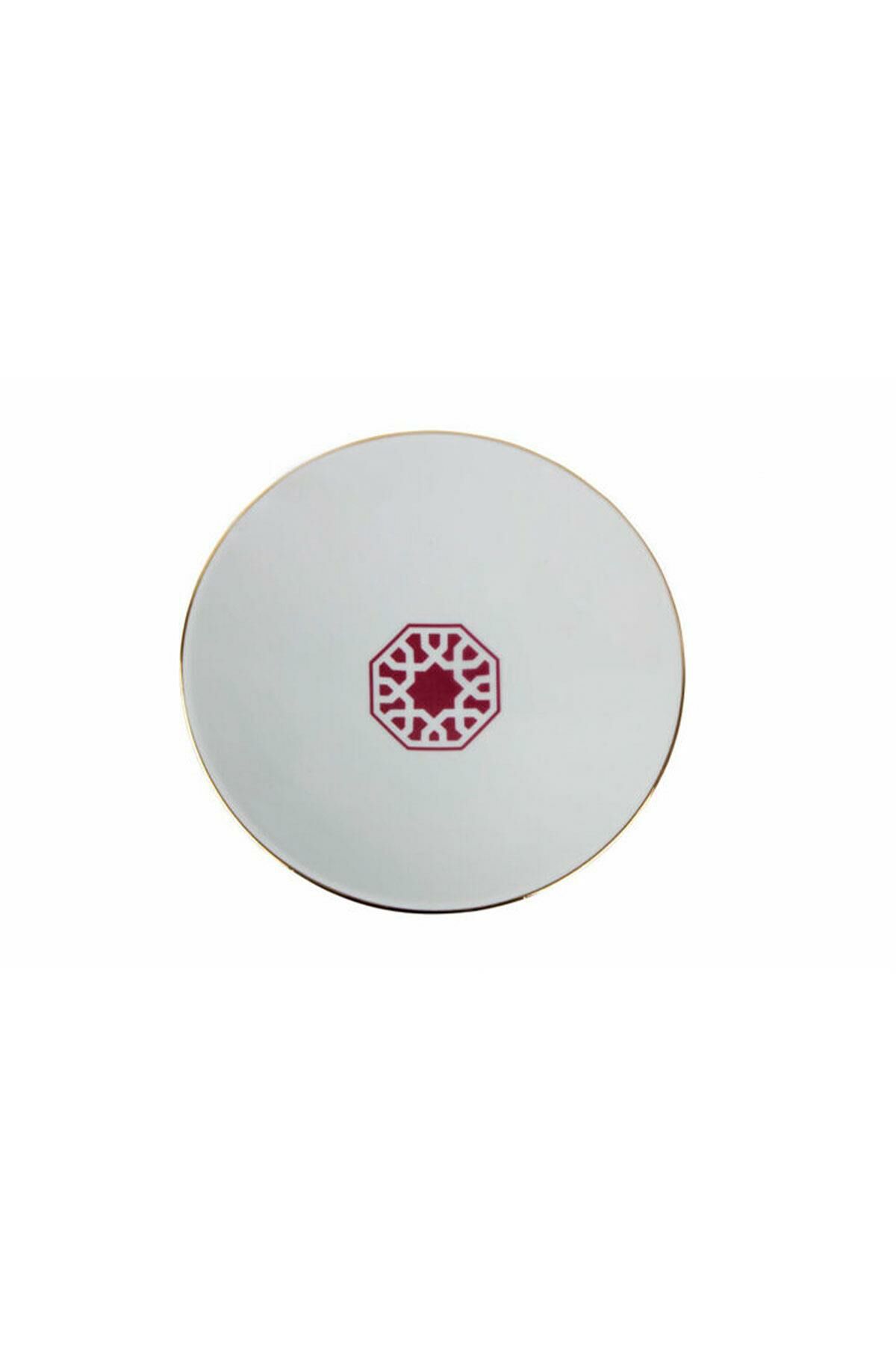 Porland Morocco Desen5 Fuşya Çukur Tabak 20cm