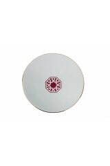 Porland Morocco Desen5 Fuşya Çukur Tabak 20cm