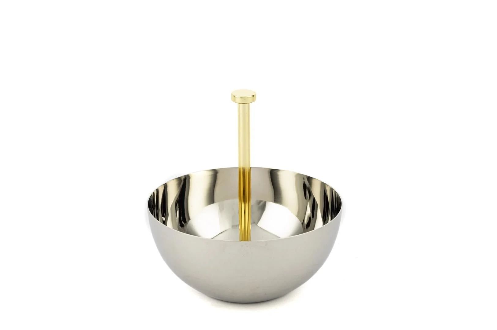 Mikasa Moor Gold Silver Metal Kase 15x15cm