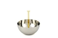 Mikasa Moor Gold Silver Metal Kase 15x15cm