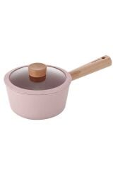 BLOSSOM ALUMINUM CASTING SAUCE PAN WITH GLASS LID 18 CM