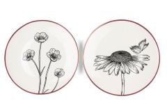 Mikasa Moor Pinky 4'lü Pasta Tabağı 20cm