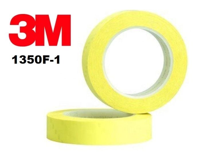 3M 1350F-1 Polyester Film Elektrik Bandı 15mmx66m SARI