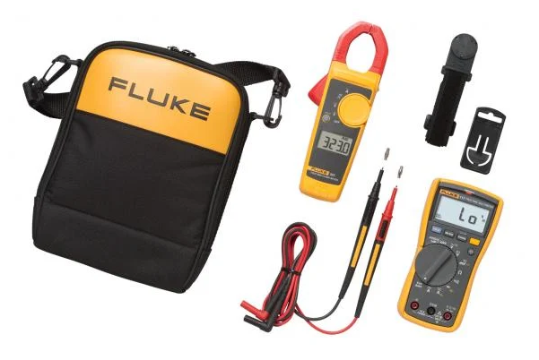 Fluke 117/323 Elektrikçi Kombo Kiti Dijital Multimetre ve Pens Metre