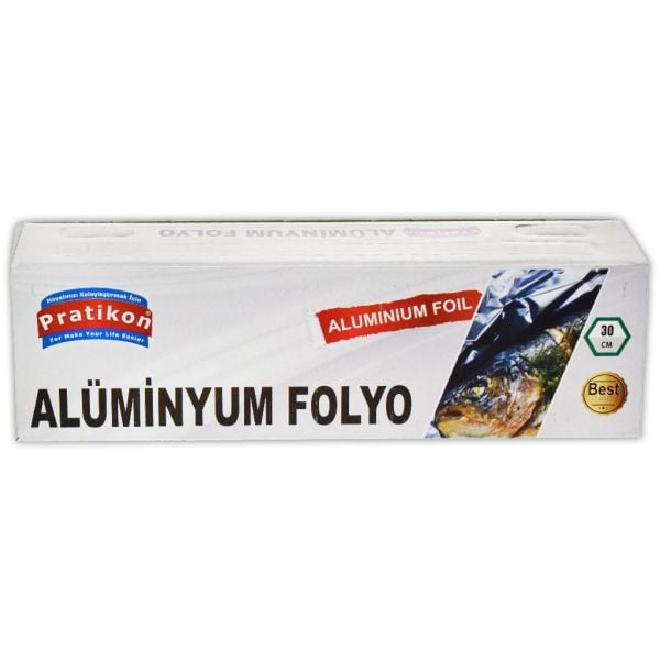 PRATİKON ALÜMİNYUM FOLYO 30 CM EKO KUTU PR2050