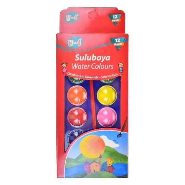 U-4 SULU BOYA 12 RENK 1005