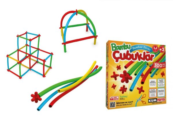 REDKA KUMTOYS BAMBU ÇUBUKLAR 300 PRÇ KM5462