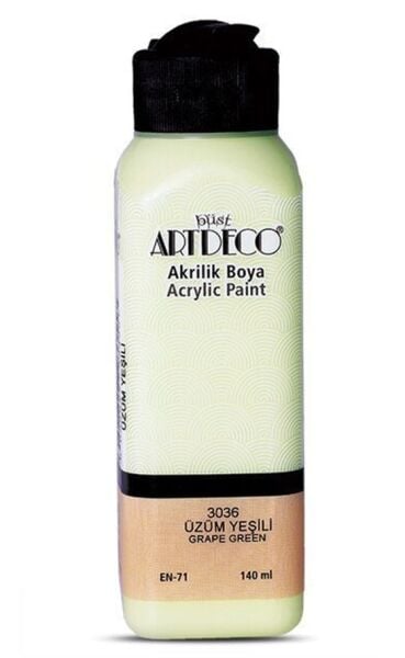 ARTDECO AKRİLİK BOYA 140 ML ÜZÜM YEŞİLİ 3036
