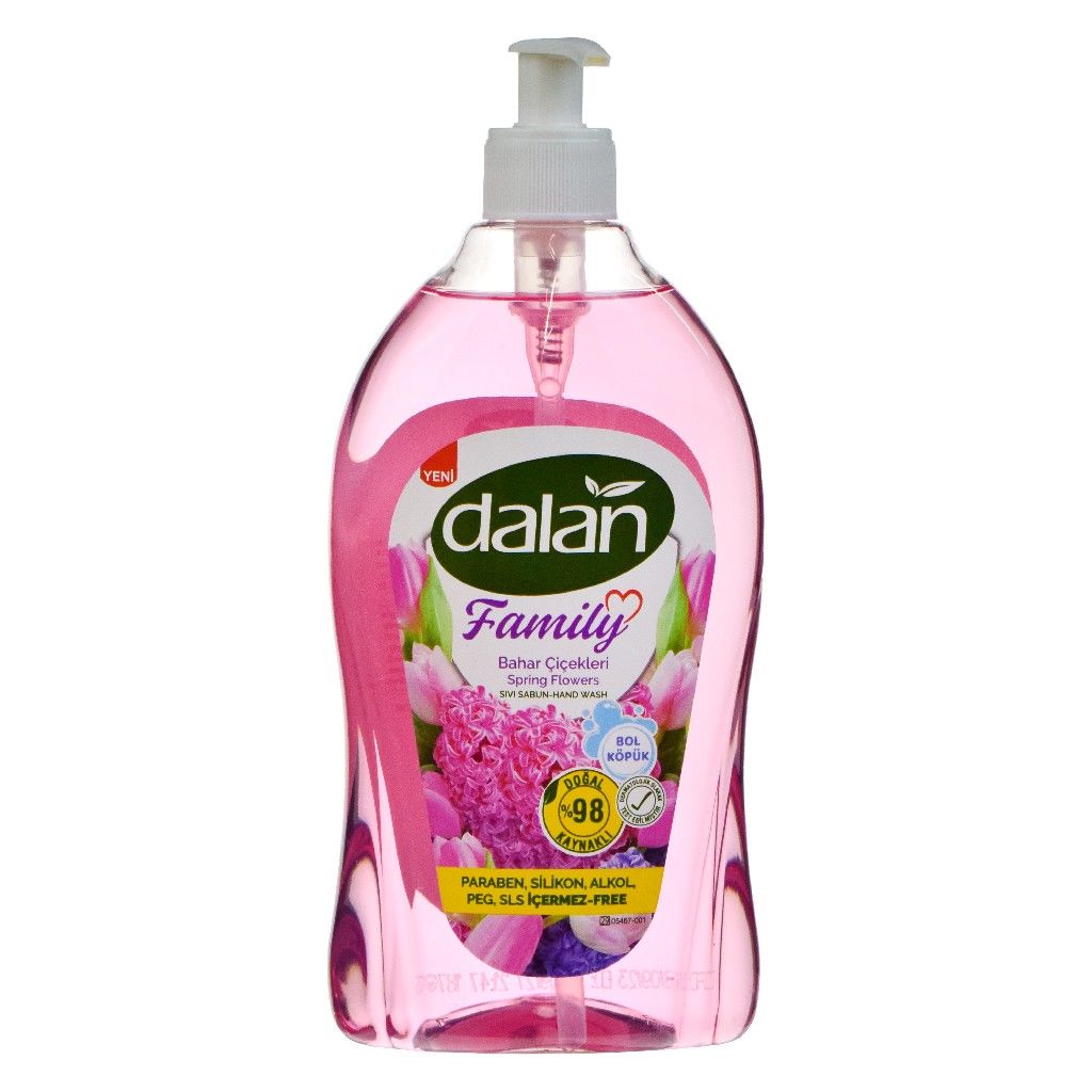 DALAN 650 ML FAMILY SIVI SABUN BAHAR ÇİÇEKLERİ