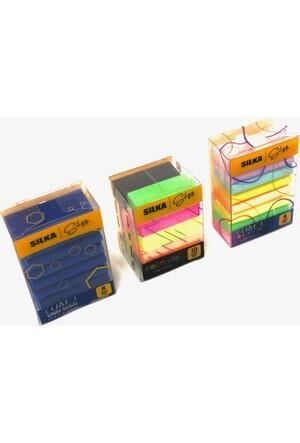SİLKA CORNOR NEON 5RENK 10 LU SİLGİ ART.14