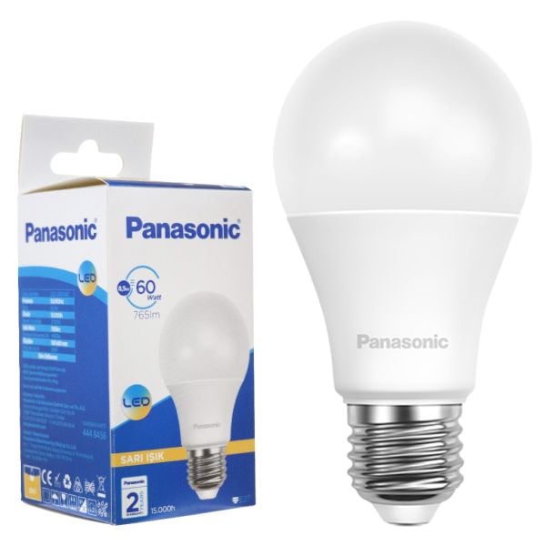 PANASONİC LED LAMBA SARI 8.5W 806LM 2700K