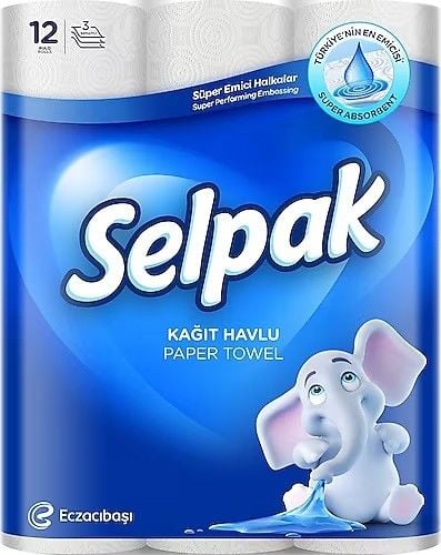 SELPAK 12 Lİ KAĞIT HAVLU