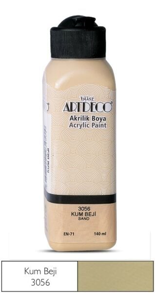 ARTDECO AKRİLİK BOYA 140ML KUM BEJİ 3056