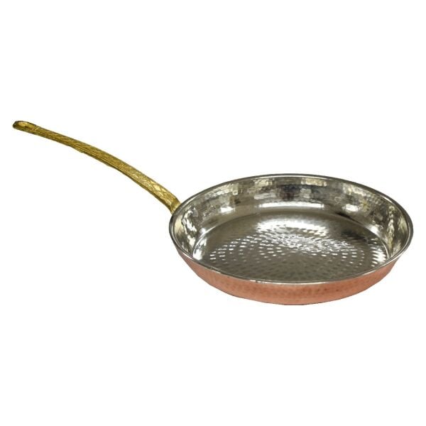 TÜRKMEN BAKIR TAVA 24 CM 0037