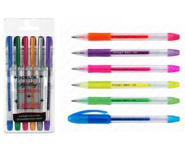 PENSAN MY-KING NEON 6 LI JEL KALEM