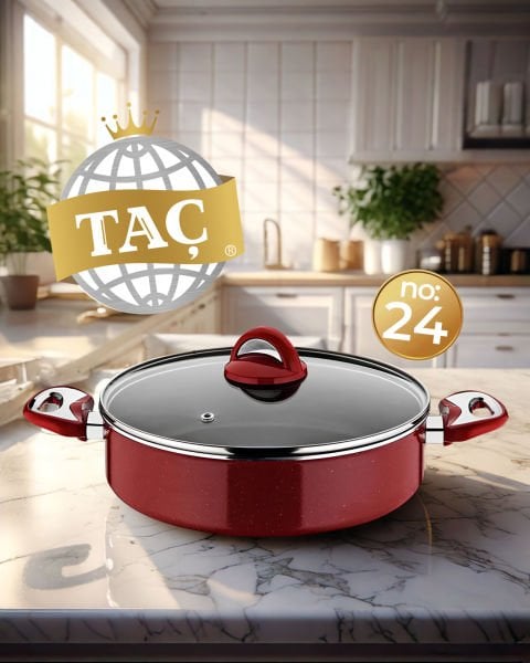 TAÇ GRANİT BASIK TENCERE NO:24