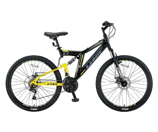 ÜMİT 26 JANT BLACK RIDER AMORTİSÖRLÜ ERKEK BİSİKLET 21 VİTES 2638