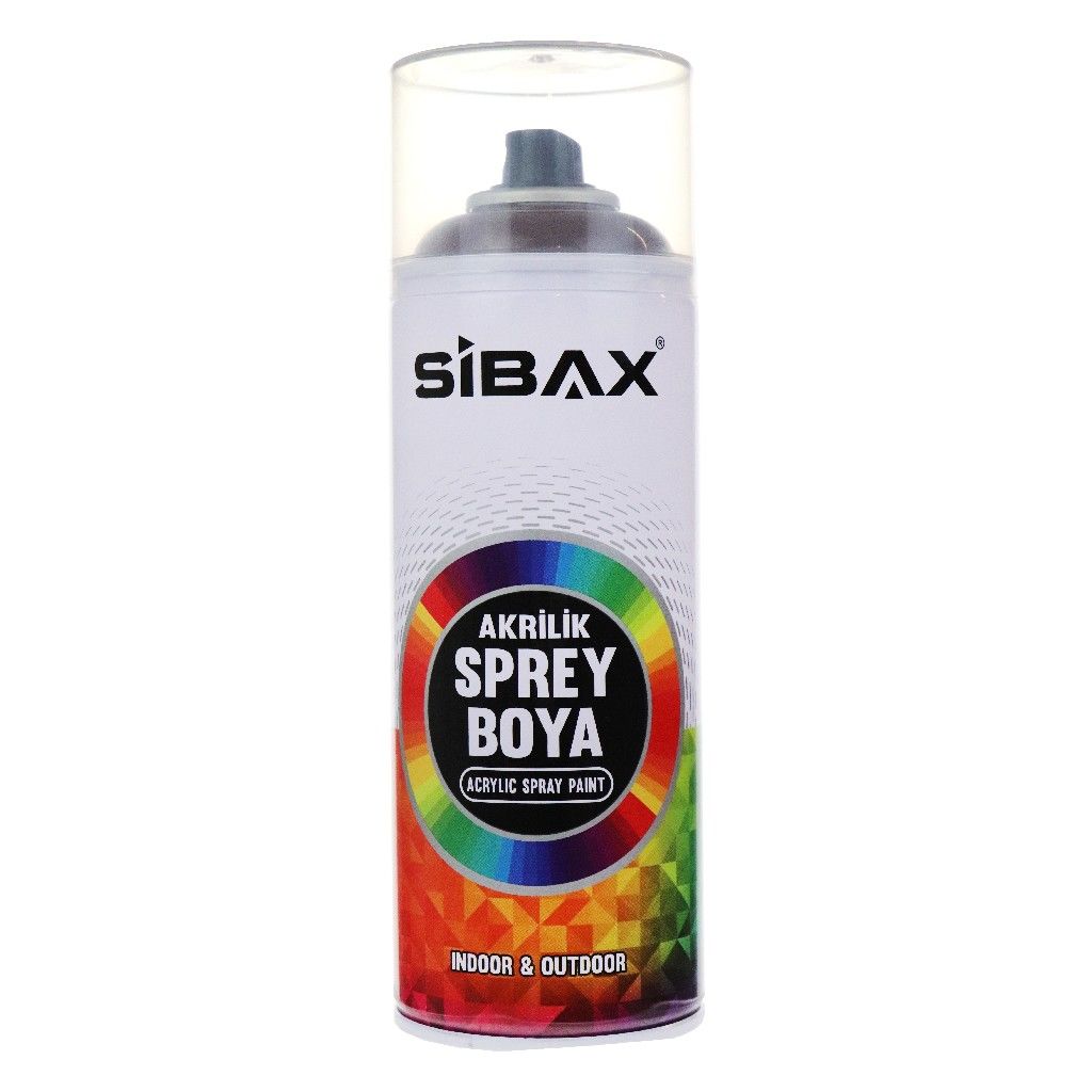 SİBAX AKRİLİK SPREY BOYA 400ML KAHVE RAL8016