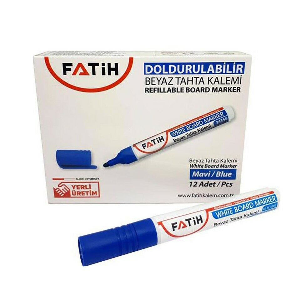 FATİH DOLDURULABİLİR TAHTA KALEMİ MAVİ