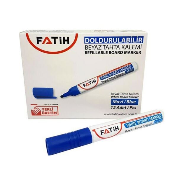 FATİH DOLDURULABİLİR TAHTA KALEMİ MAVİ