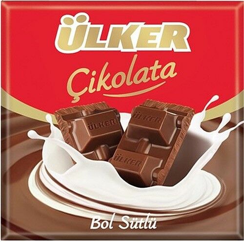 ÜLKER KARE ÇİKOLATA BOL SÜTLÜ 60GR