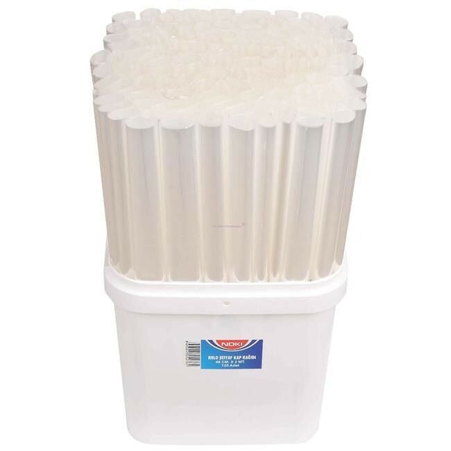 NOKİ RULO ŞEFFAF 40*2M KAPLIK 125 Lİ KOVA