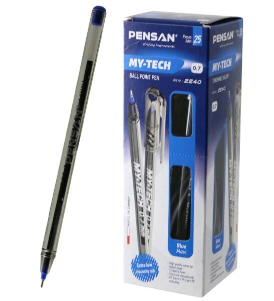 PENSAN MY-TECH 0,7 MM TÜKENMEZ KALEM MAVİ
